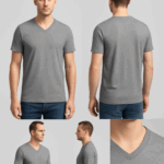 HISTELLE Premium V-Neck T-Shirt – Men’s