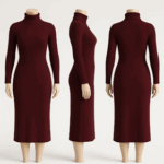 “COZY KNIT WINTER SWEATER DRESS” (Winter 2026)