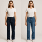 Unisex mom Denim pant