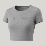 Histelle Women's Premium Crop Tee – Fabrication Details