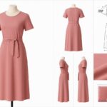 “URBAN SOFTLINE MIDI BELTED DRESS” (Spring/Summer 2026)