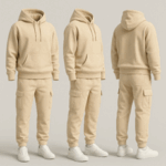 Oversized Hoodie + Cargo Trouser