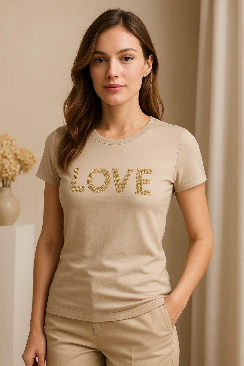 IMG-20251204-WA0058 Ladies Premium Fit T-Shirt – “Paris Beige Edition” - Image 1