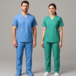 Medical Scrub Set (Doctors & Nurses Uniform) – LUN GLOBAL Workwear Series