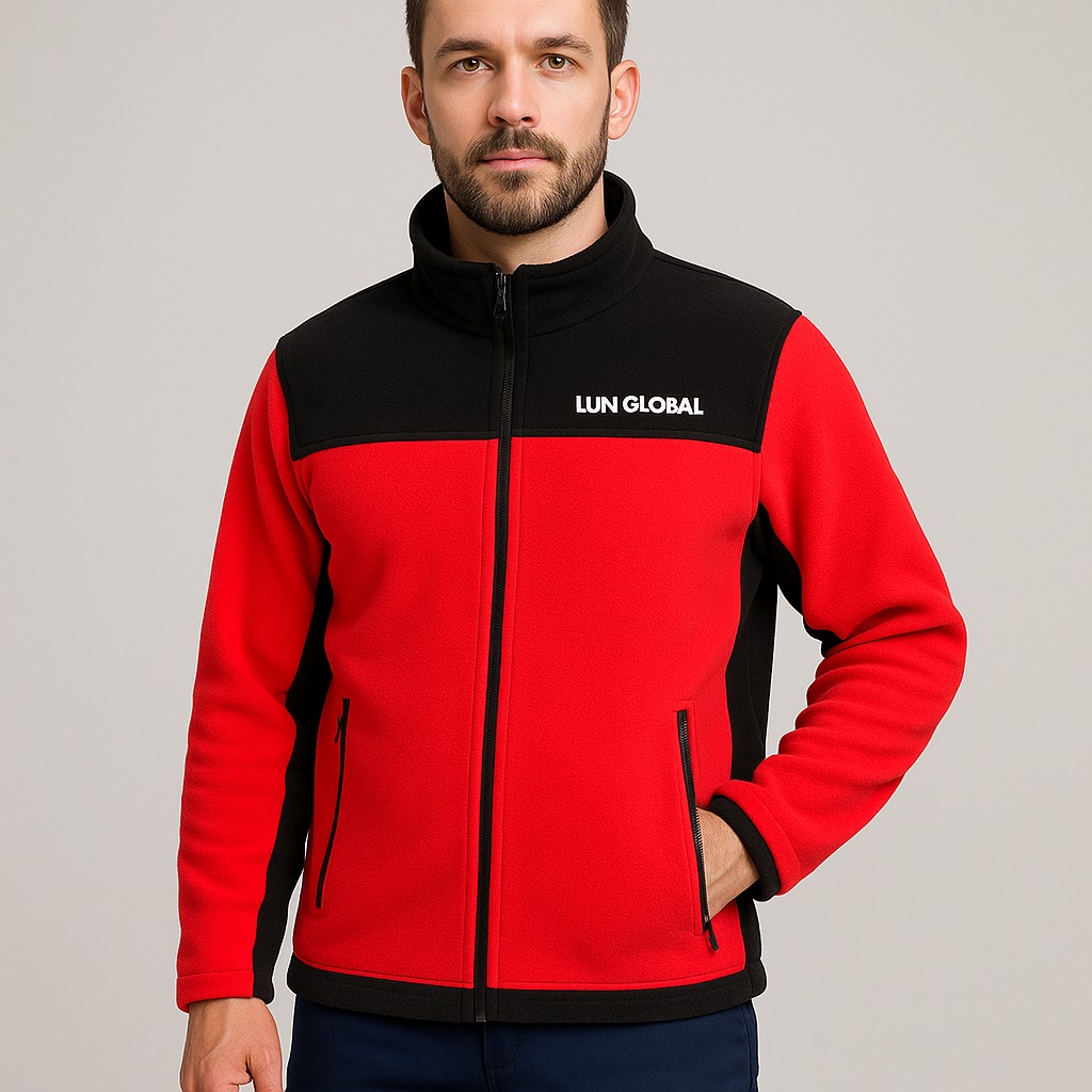 IMG-20251205-WA0053 Workwear Series – Polar Fleece Jacket (Red & Black Combination) Dungaree / Overall Specification Sheet - Image 1