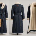 RoyalShear™ 2025 – Women’s Natural Denim Winter Coat