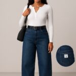 Women’s Wide-Leg High Waist Jeans