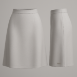 HISTELLE Slim Curve Fit Jeans Skarte